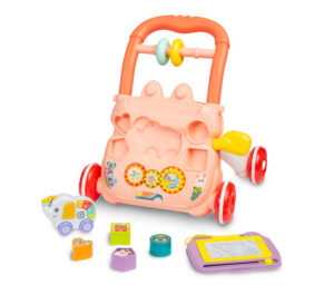 Toyz- Baby Walker - Loopwagen Baby - Educatief Baby Speelgoed-Roze